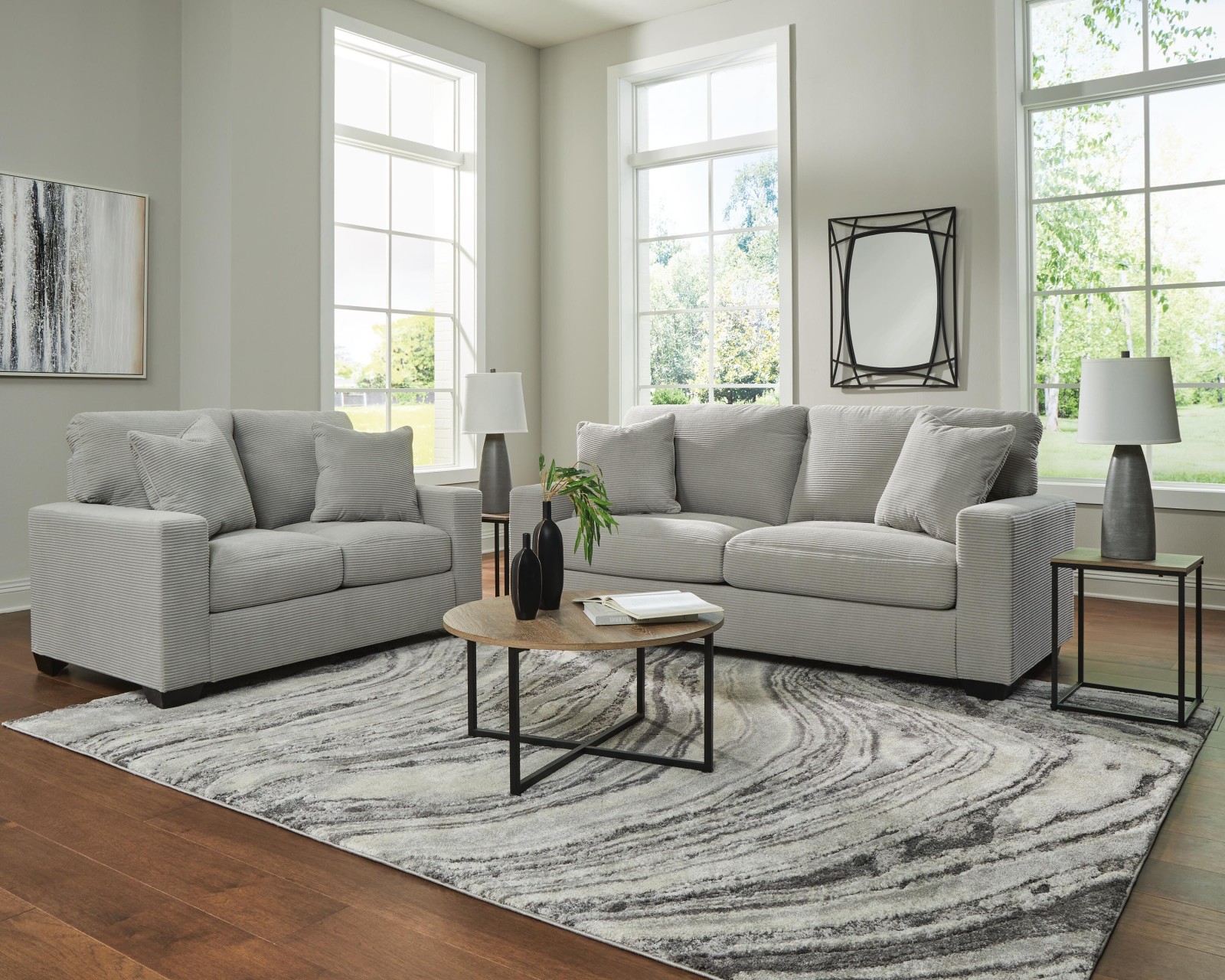 Greenbriar Sofa and Loveseat