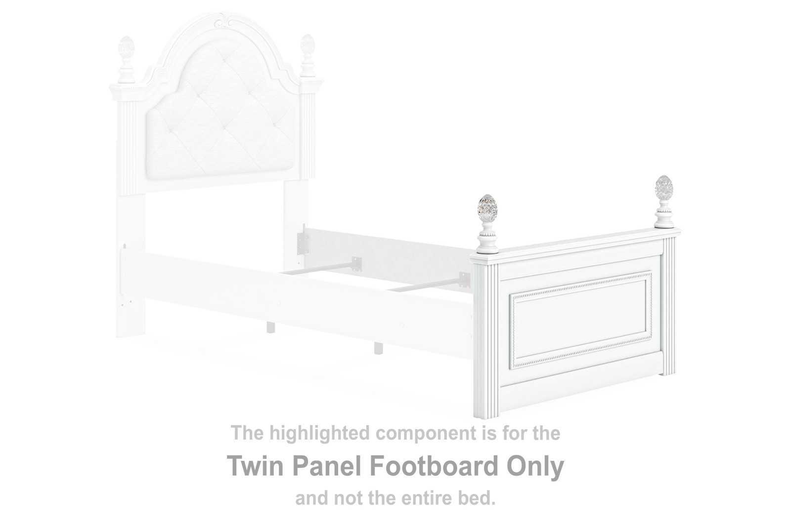 Kozlani Twin Panel Footboard