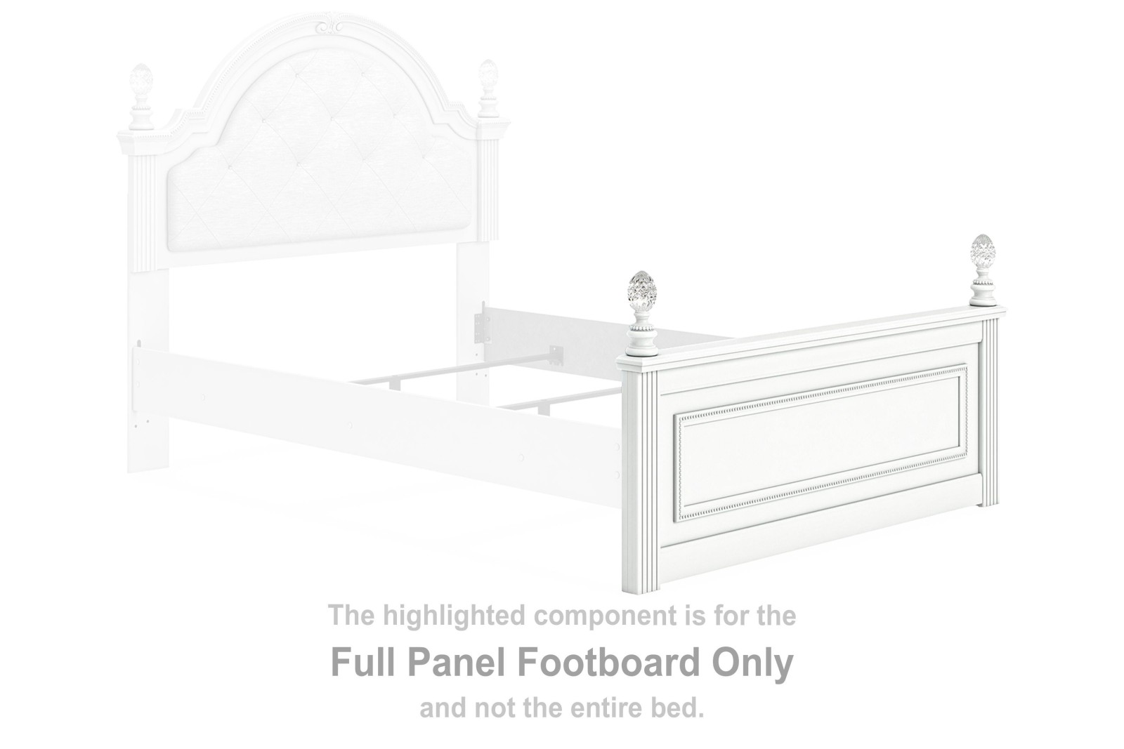 Kozlani Full Panel Footboard