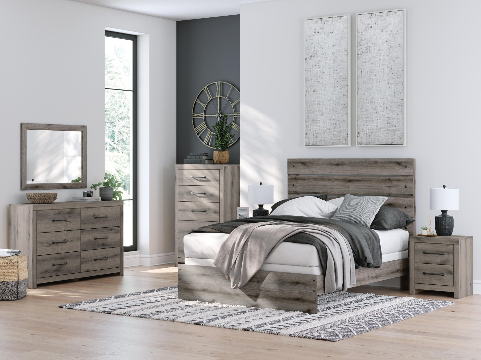 6 pc Graystorm Queen Bedroom Set