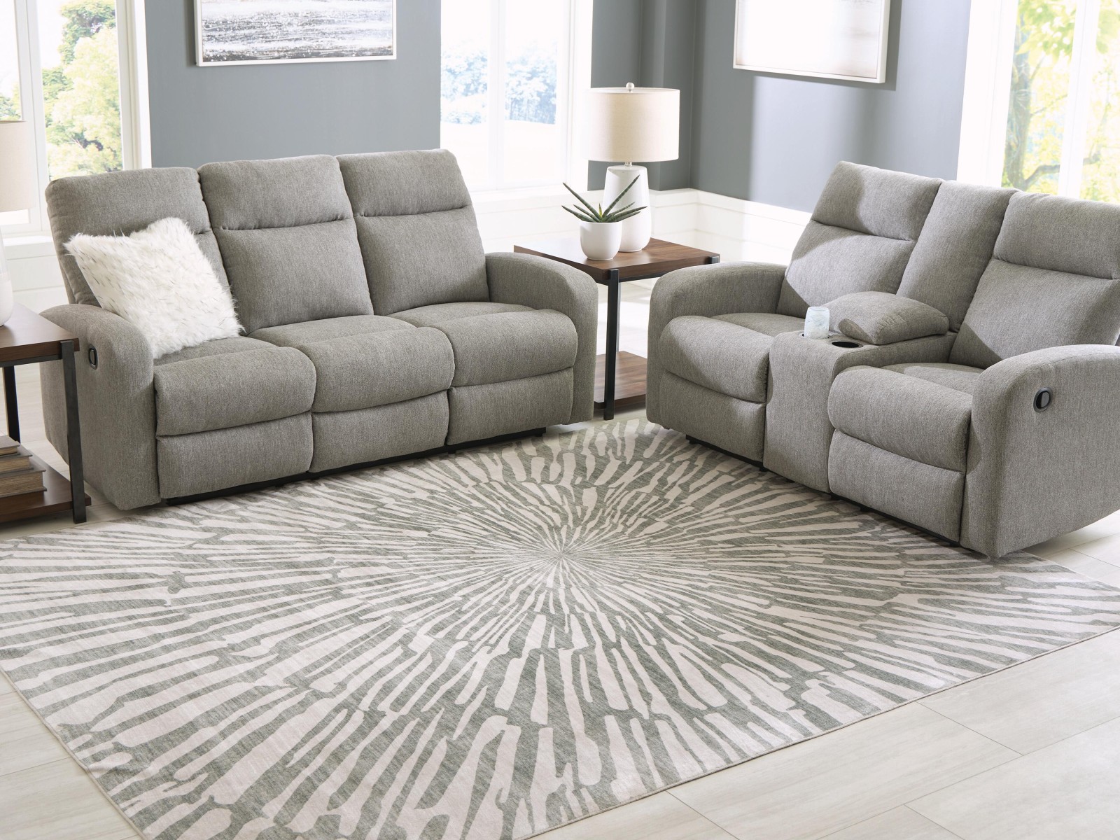 Verland Washable 7'6" x 9'6" Area Rug